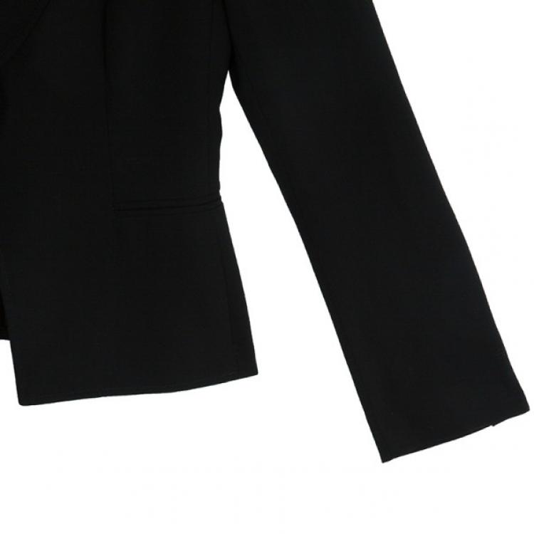 Pre Owned Giorgio Armani Black Blazer M