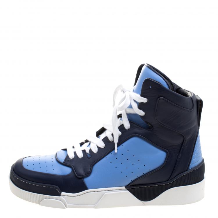 Incarijk Zus het internet Givenchy Two Tone Leather Tyson High Top Sneakers Size 43 Givenchy | TLC