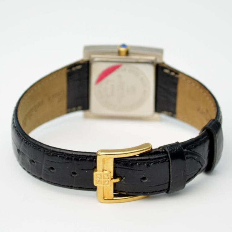 Pre Owned Givenchy Apsaras SS Gold and Silver Unisex Wristwatch 