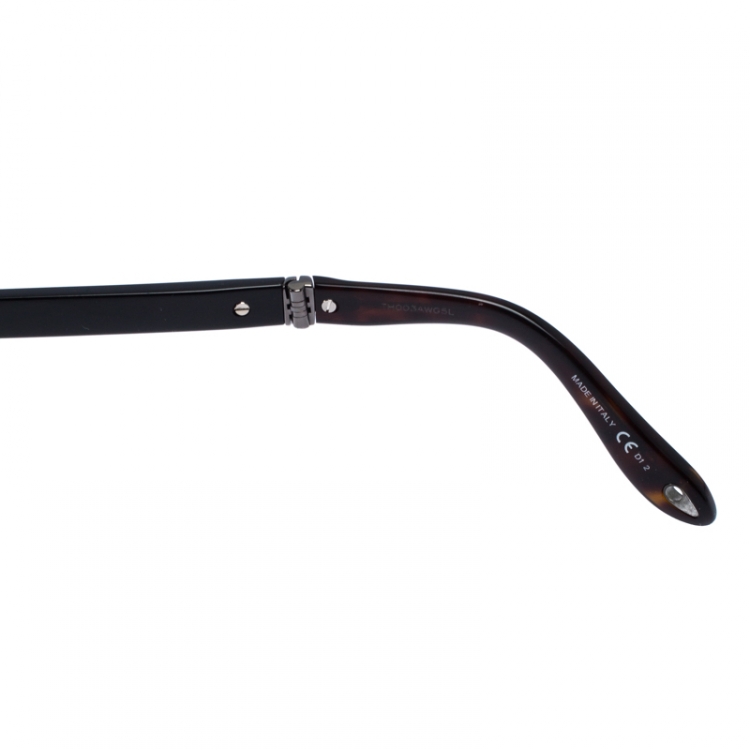 Pre Owned Givenchy Black Foldable Aviator Sunglasses