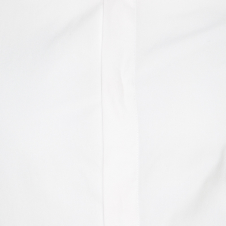 Pre Owned Givenchy White Cotton Long Sleeve Button Front Classic Slim Fit Shirt S