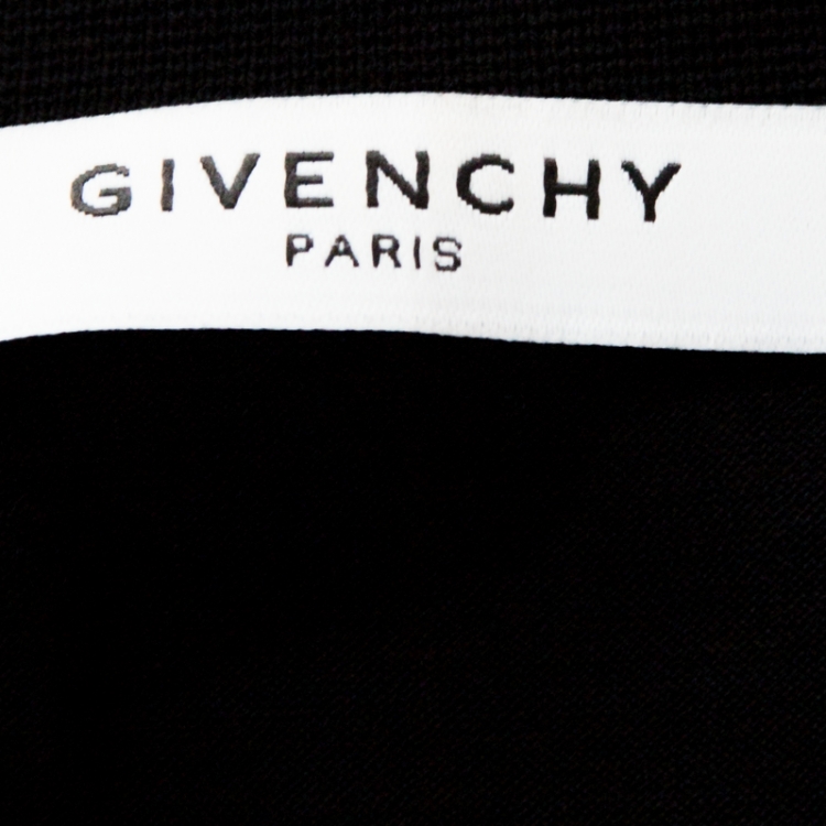 Pre Owned Givenchy Black Graphic Print Cotton Sleeveless T-Shirt M