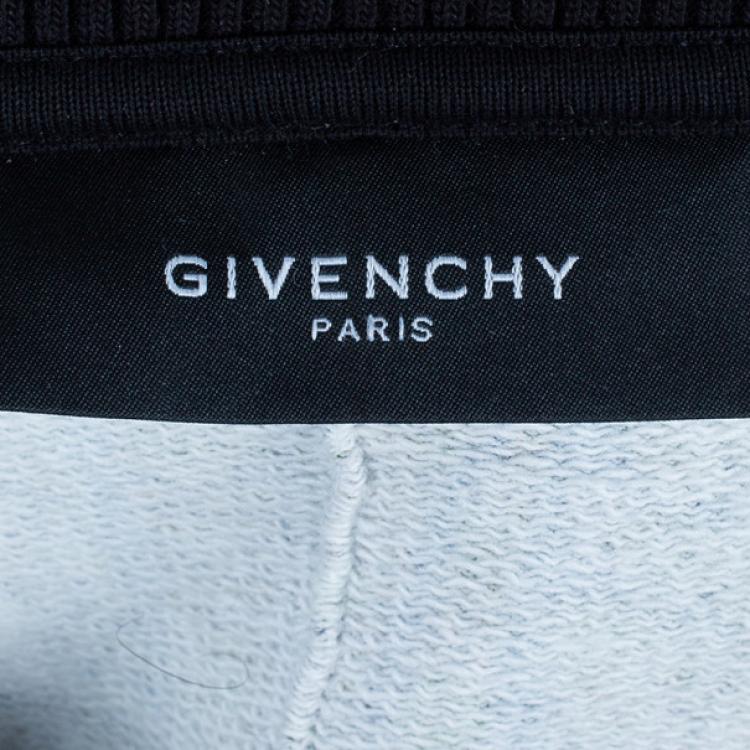 Pre Owned Givenchy Men's Paisley Aeroplane Print Knit Sweater L