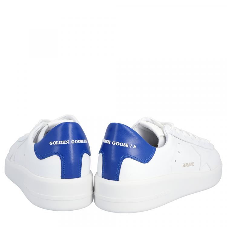 مملوكة مسبقًا Golden Goose White Purestar Sneakers Size 43