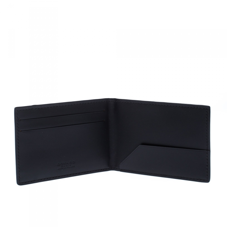 Goyard Slot Wallet Victoire Companion Goyardine Black in Coated Canvas - US
