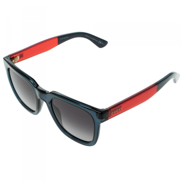 مملوكة مسبقًا Gucci Black GG1133/S Wayfarer Sunglasses