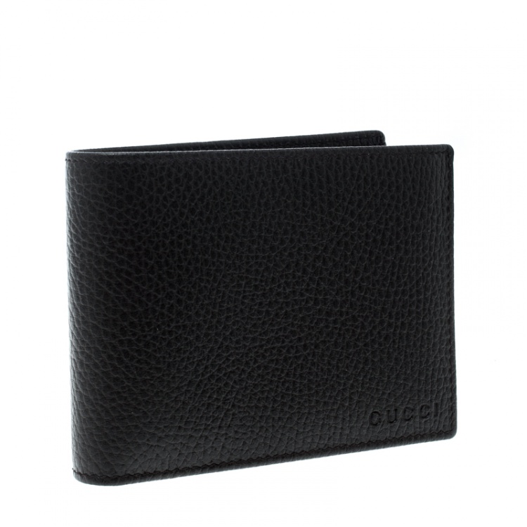 Pre Owned Gucci Leather Long Bifold Wallet