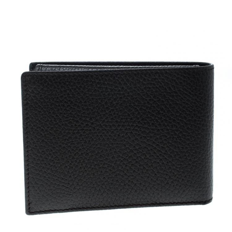 Pre Owned Gucci Leather Long Bifold Wallet