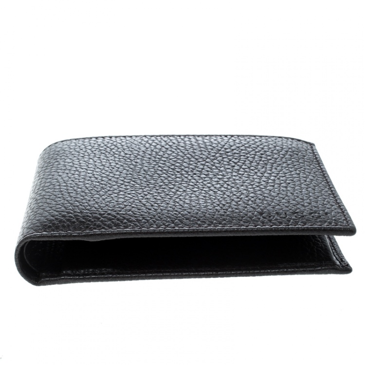 Pre Owned Gucci Leather Long Bifold Wallet