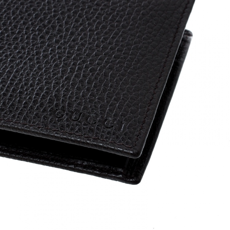 Pre Owned Gucci Leather Long Bifold Wallet