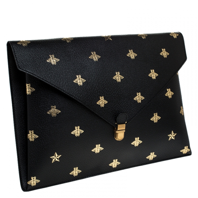 gucci bee clutch