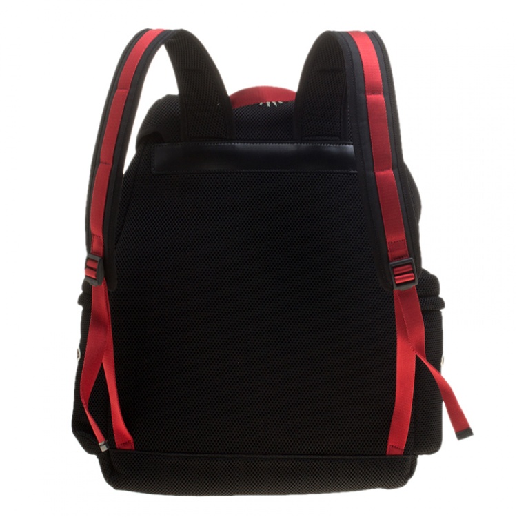Pre Owned Gucci Black Mesh Hollywood Backpack