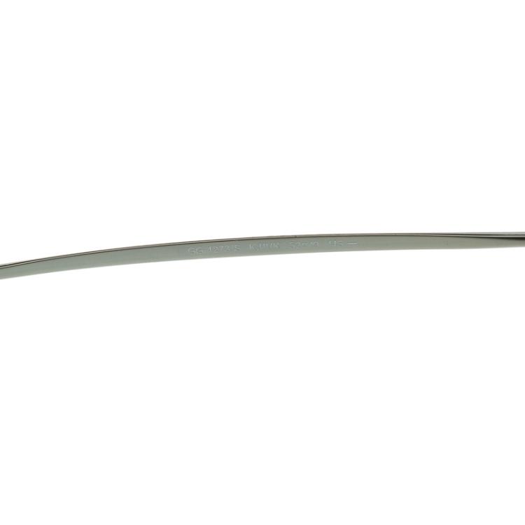 Pre Owned Gucci Black GG 4273/S Round Sunglasses