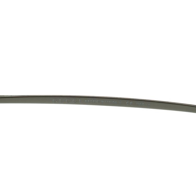 Pre Owned Gucci Black GG 4273/S Round Sunglasses