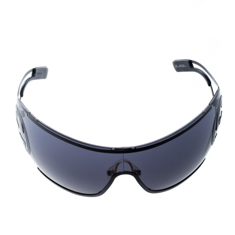 gucci navy blue sunglasses