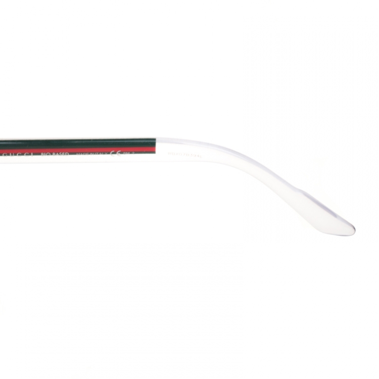 Pre Owned Gucci Brown/ Brown Gradient Bio Based GG3709/S Wayfarer Sunglasses