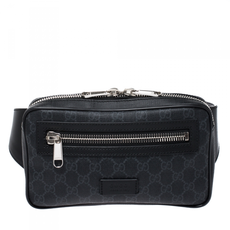 Gucci Soft GG Supreme Belt Bag - Black