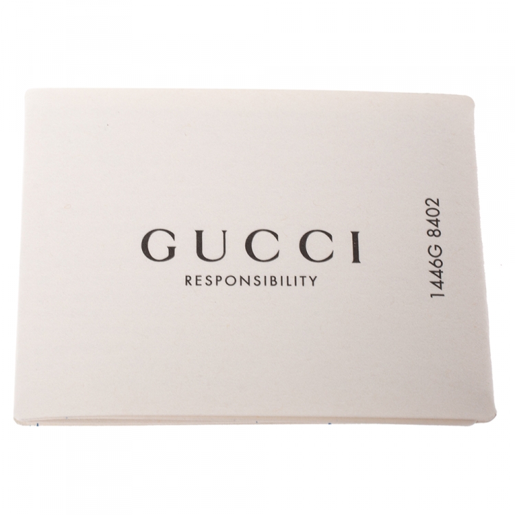 Pre Owned Gucci Brown GG Canvas NY Yankees Patch Zip Around Wallet