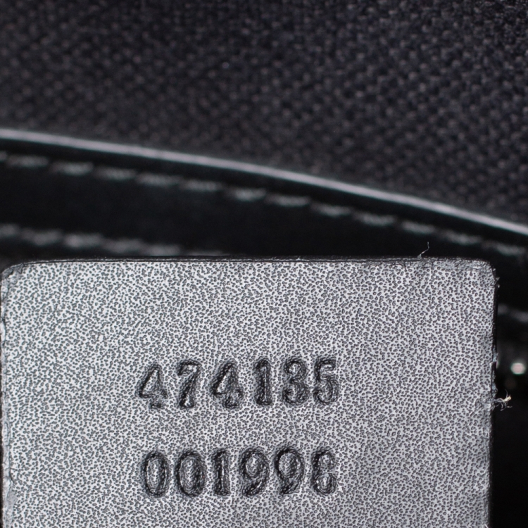 gucci black briefcase