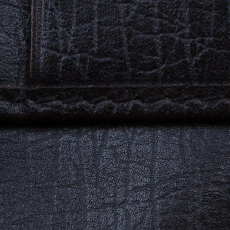 Pre Owned Gucci GG Supreme Compact Wallet