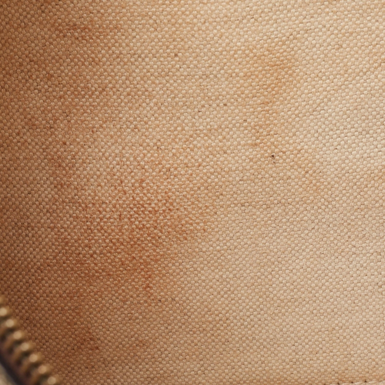Pre Owned Gucci Beige GG Supreme Canvas Neo Vintage Pouch