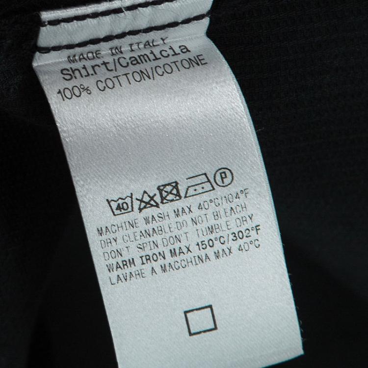 Pre Owned Gucci Dark Green Cotton Long Sleeve Button Front Shirt XXXL