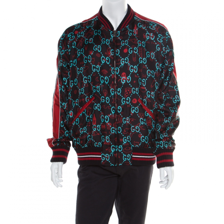 gucci monogram bomber