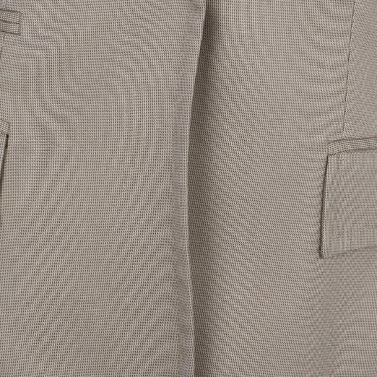 Pre Owned Gucci Beige Cotton Blazer L