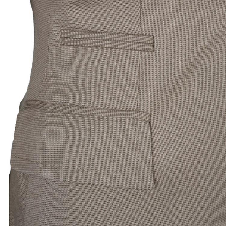 Pre Owned Gucci Beige Cotton Blazer L