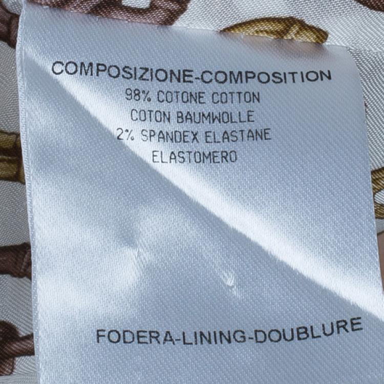 Pre Owned Gucci Beige Cotton Blazer L