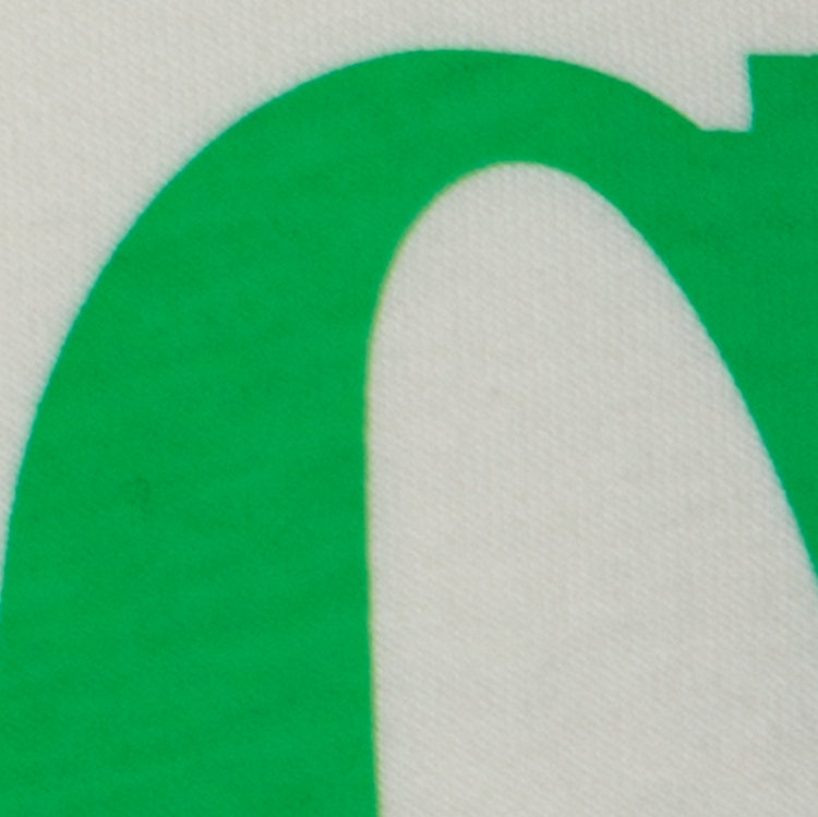 Pre Owned Gucci Cream Cotton Logo Cities Print T-Shirt M