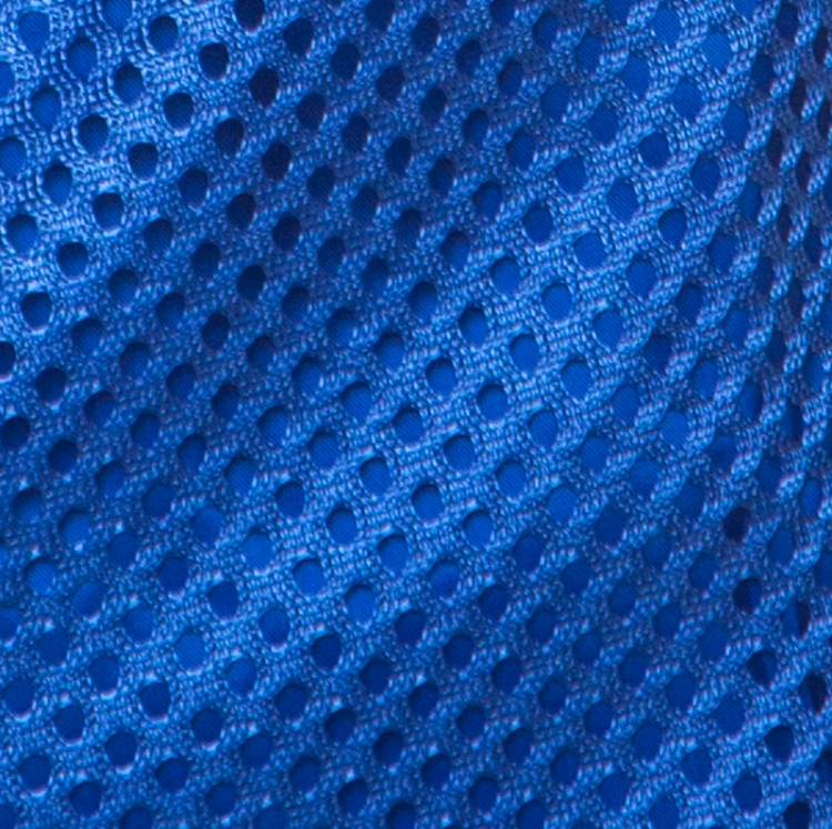 Pre Owned Gucci Blue Perforated  Magnetismo Net Shorts M 