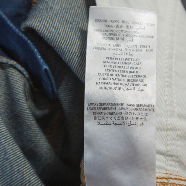 Pre Owned Gucci Blue Medium Wash Denim Flared Jeans XL