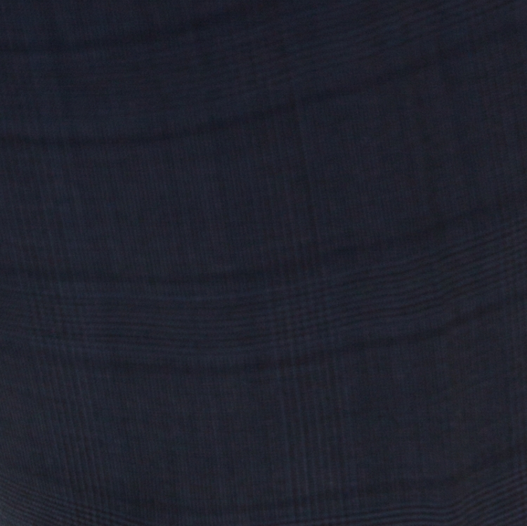 Pre Owned Gucci Blue Glen Check Wool Tailored Suit L