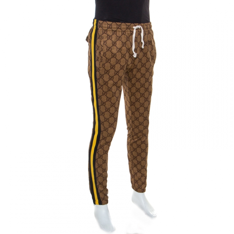 Gucci Velvet-striped tapered cotton-twill trousers | White pants men, Mens  pants casual, Mens outfits