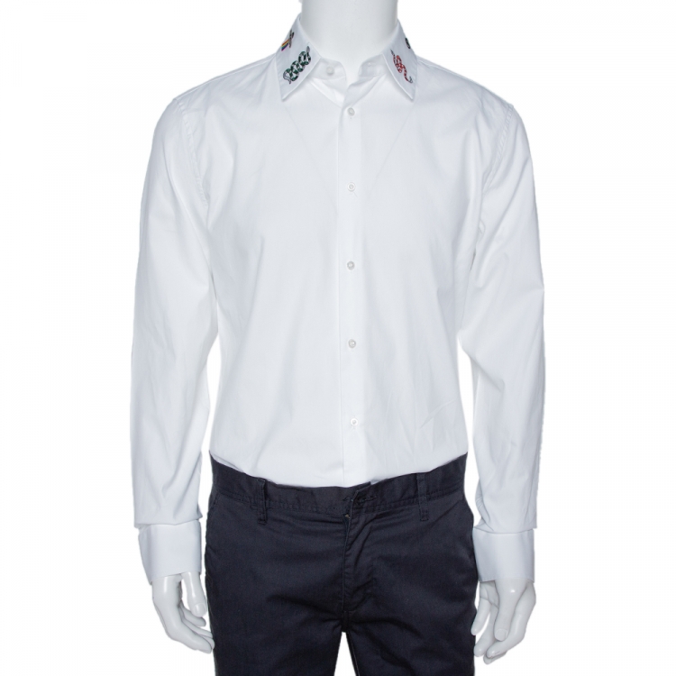 white gucci long sleeve shirt