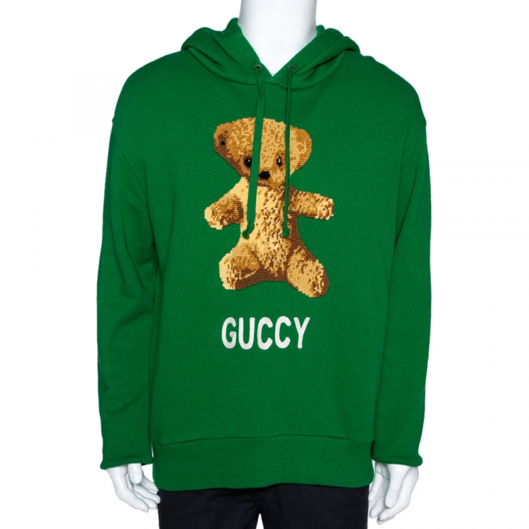 Gucci Green Cotton Jersey Guccy 