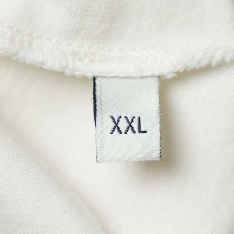 Pre Owned Gucci Off-White Logo Blade Print Cotton Oversized T-Shirt XXL