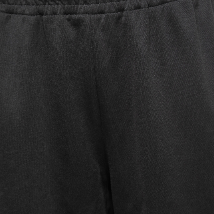 Pre Owned Gucci Black Jersey Stripe Detail Sweat Shorts XXL