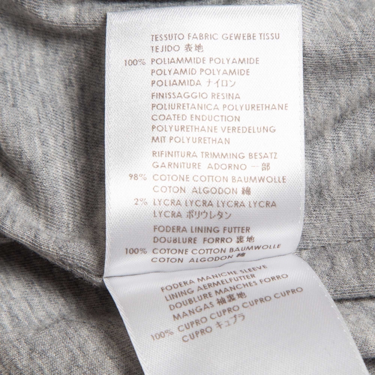 Pre Owned Gucci Green GG Monogram Synthetic Bomber Jacket M