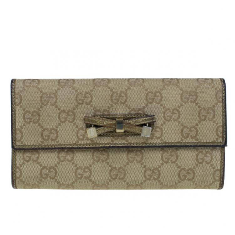 Gucci GG Gold Princy Continental Wallet Gucci | The Luxury Closet