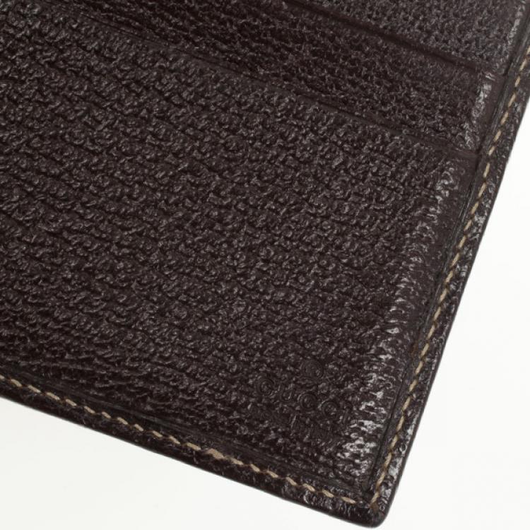 Pre Owned Gucci Original GG Canvas Bifold Wallet