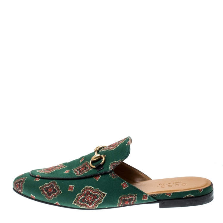 gucci princetown green