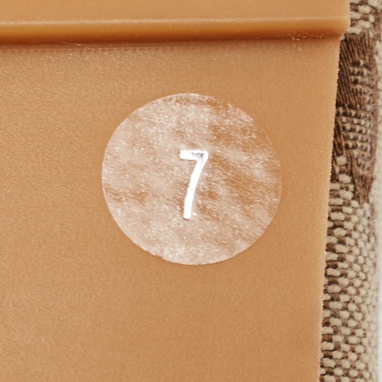 Pre Owned Gucci Beige GG Canvas Double Strap Slide Sandals Size 41