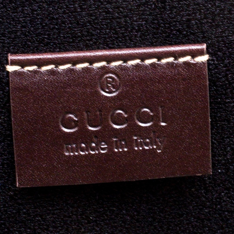 مملوكة مسبقًا Gucci Beige GG Supreme Canvas Interlocking GG Netbook Case