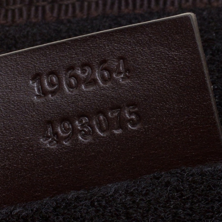 مملوكة مسبقًا Gucci Beige GG Supreme Canvas Interlocking GG Netbook Case