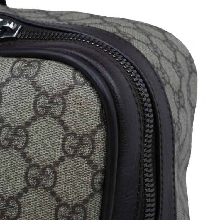 مملوكة مسبقًا Gucci Original GG Canvas Carry On Travel Bag