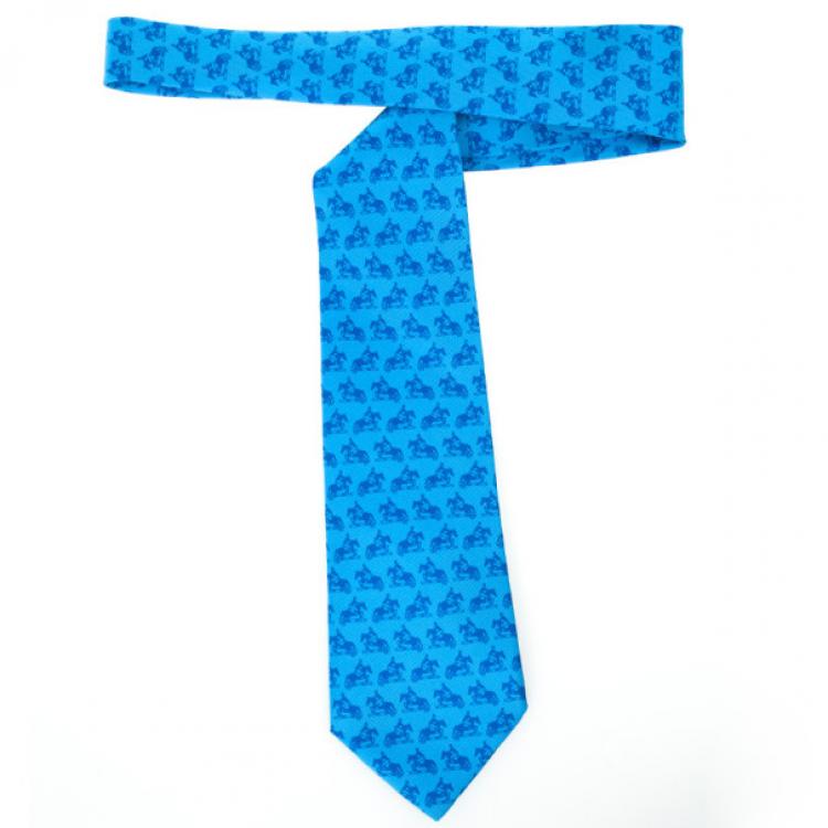 hermes horse tie