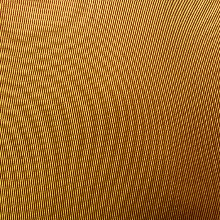 Pre Owned Hermes Vintage Mustard Yellow Two Tone Silk Traditional Tie