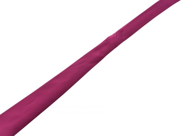 Pre Owned Hermes Purple Silk Tie